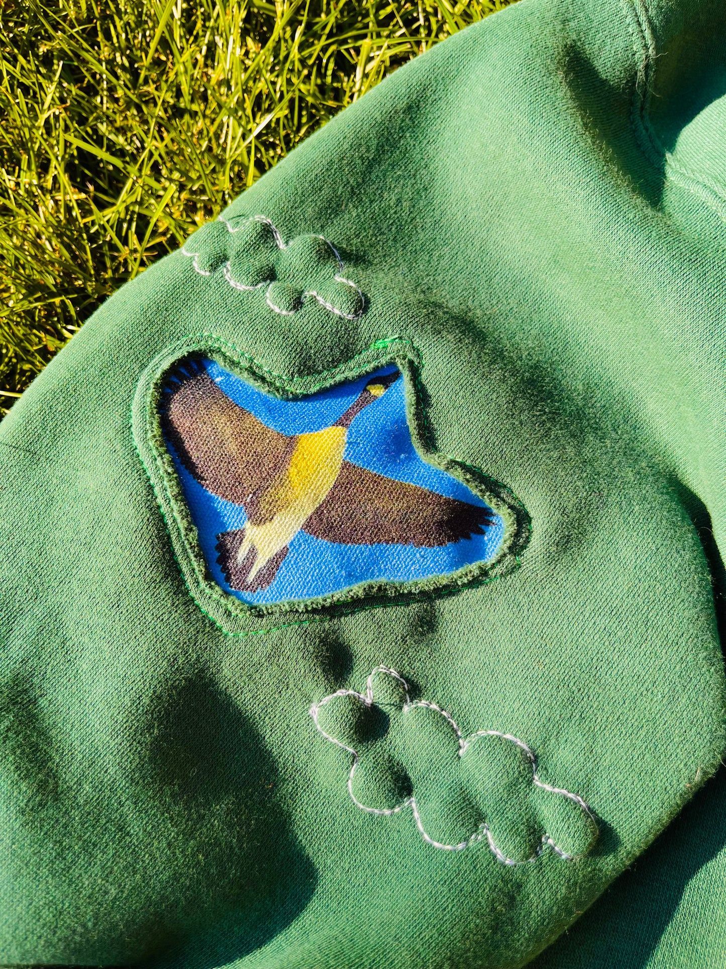 BRITISH COLUMBIA PATCHWORK SWEATSHIRT