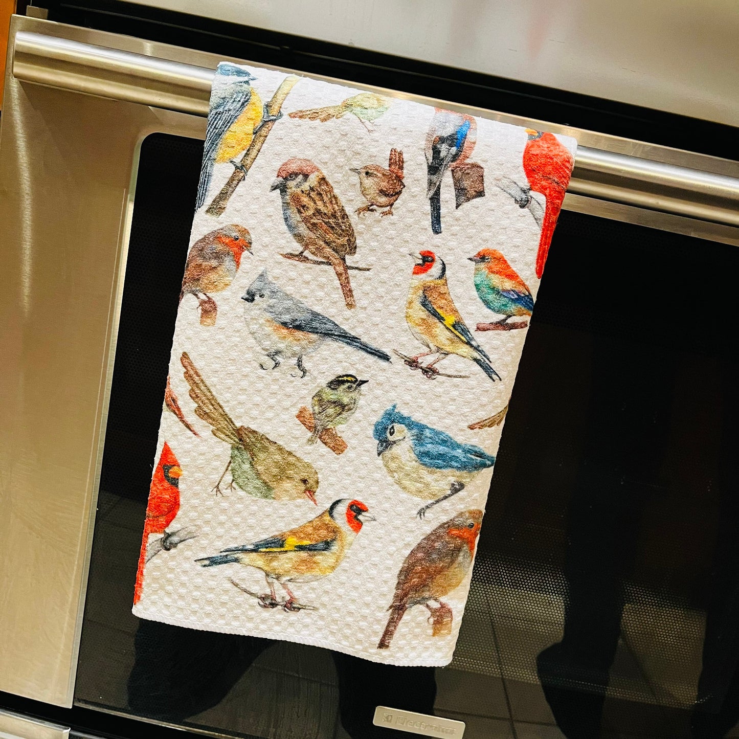BIRDS TEA TOWEL | DONATION ITEM