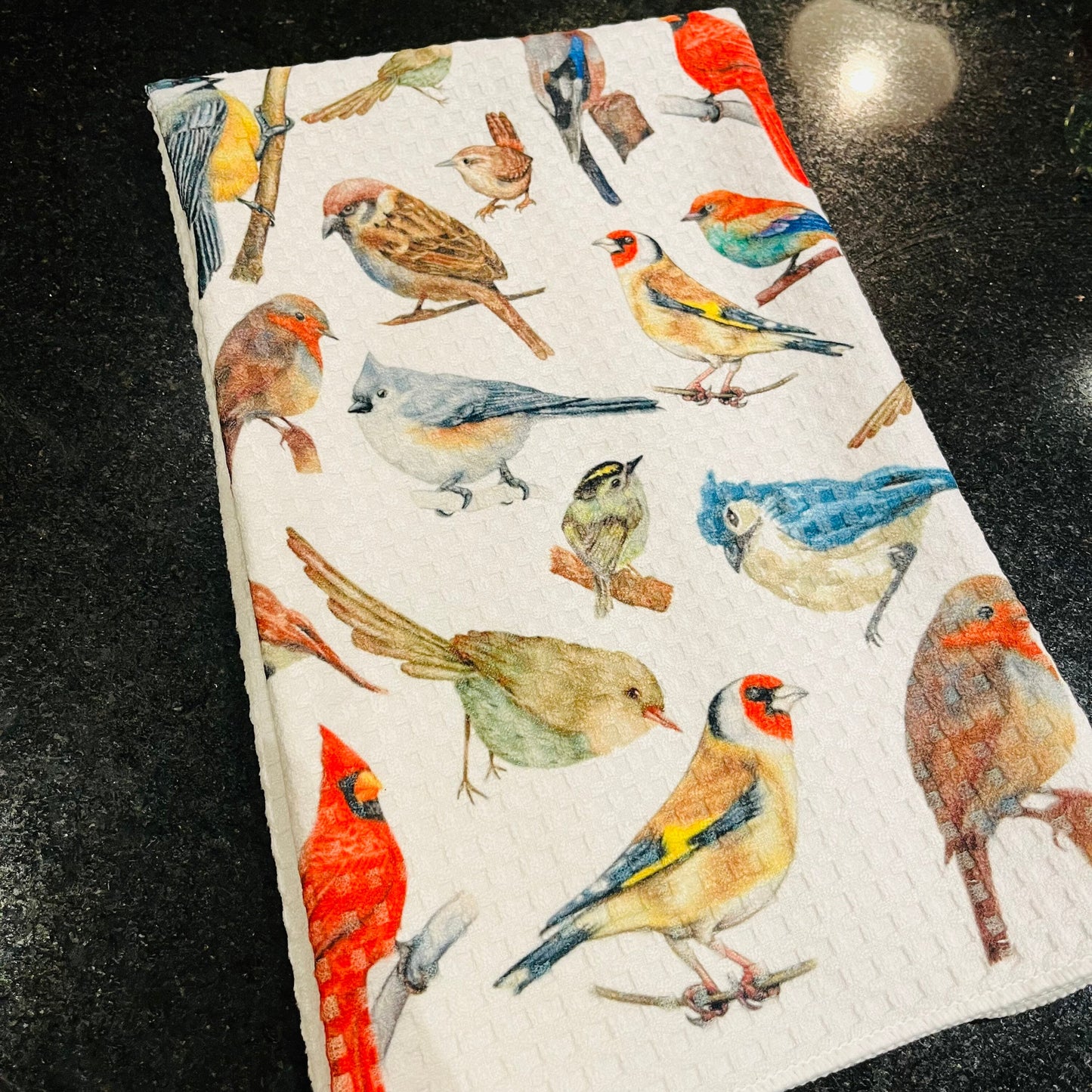 BIRDS TEA TOWEL | DONATION ITEM