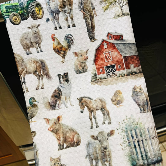 FARM TEA TOWEL | DONATION ITEM