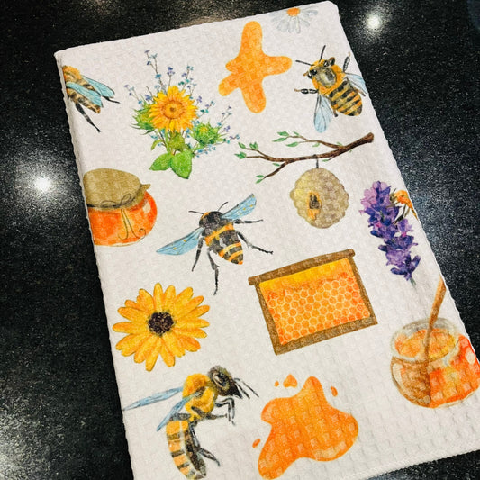 BEES TEA TOWEL | DONATION ITEM