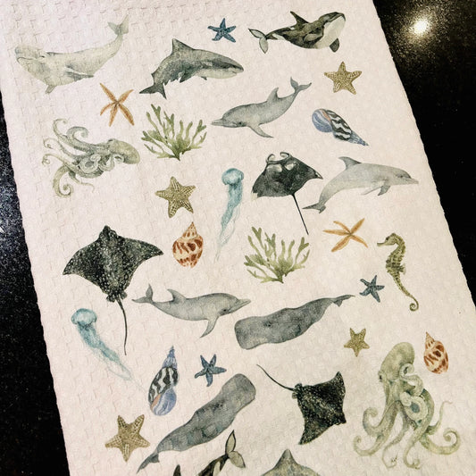 OCEAN TEA TOWEL 2.0 | DONATION ITEM