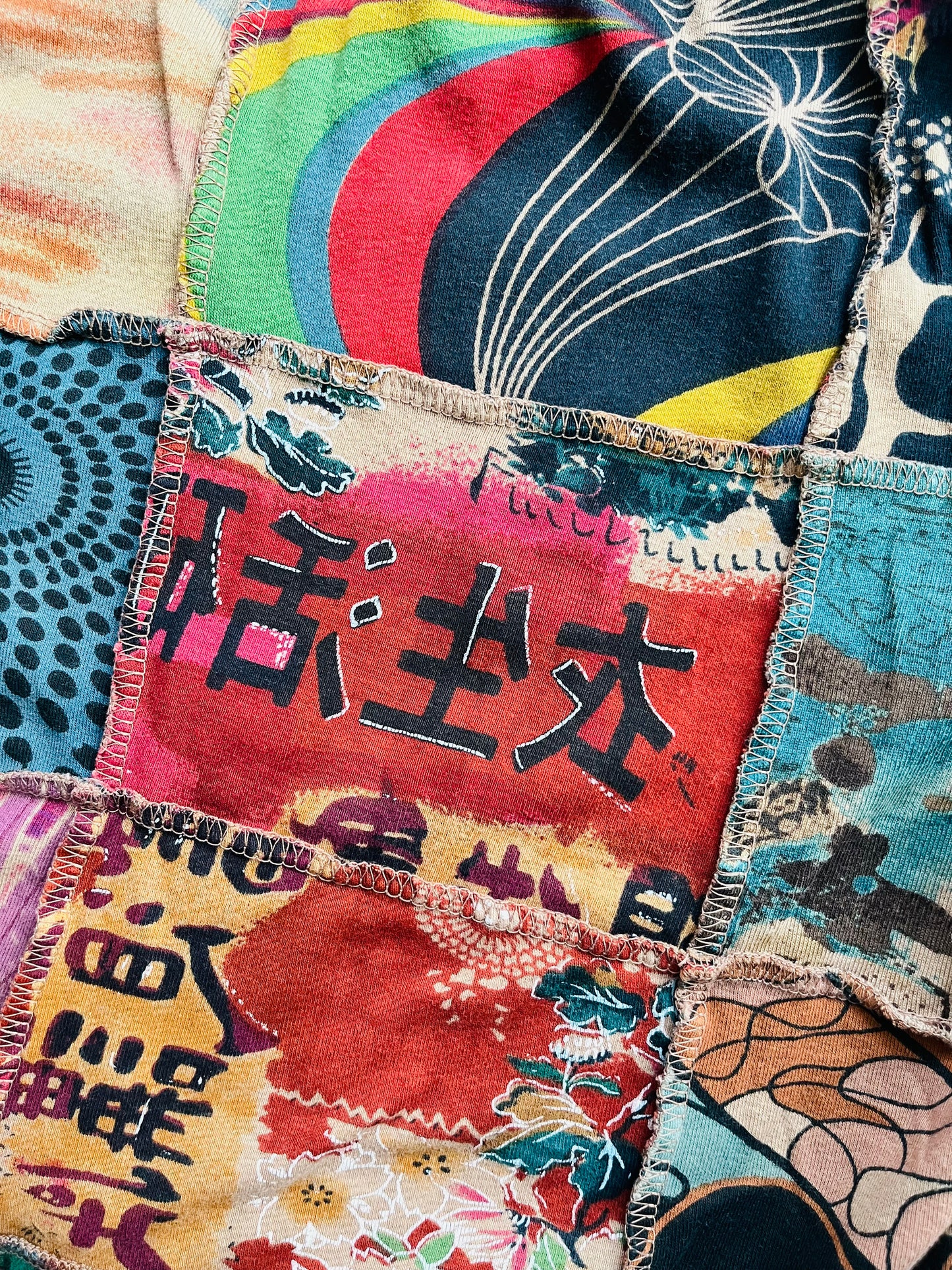 𝓥𝓘𝓝𝓣𝓐𝓖𝓔 PATCHWORK SHIRT