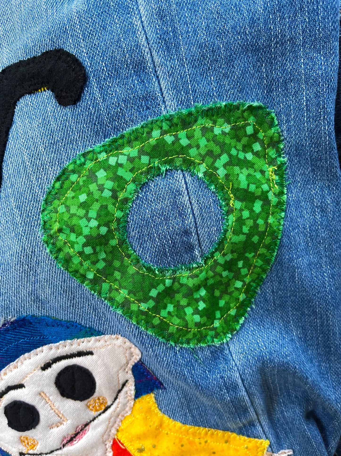 CORALINE PATCHWORK JEANS