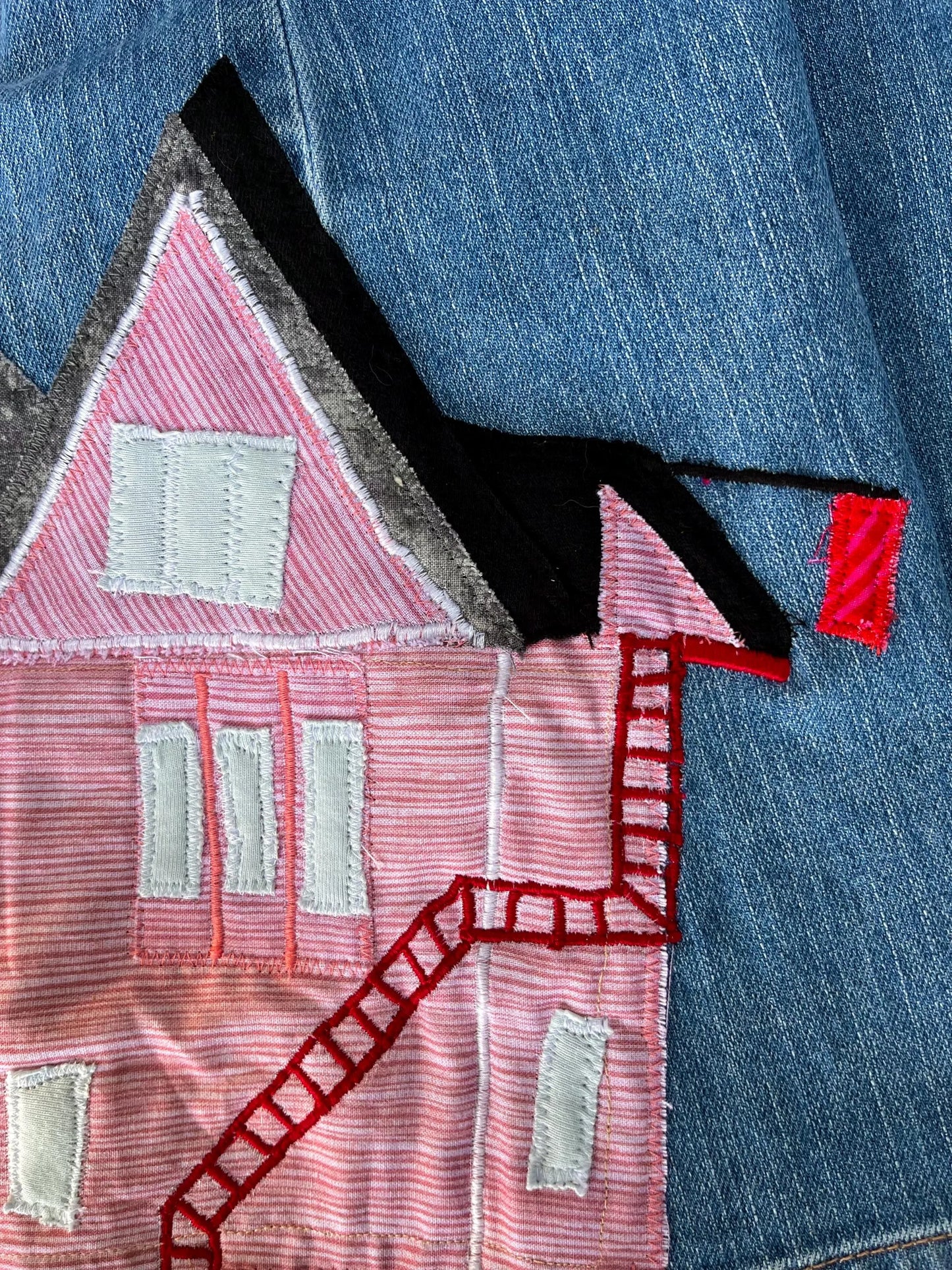 CORALINE PATCHWORK JEANS