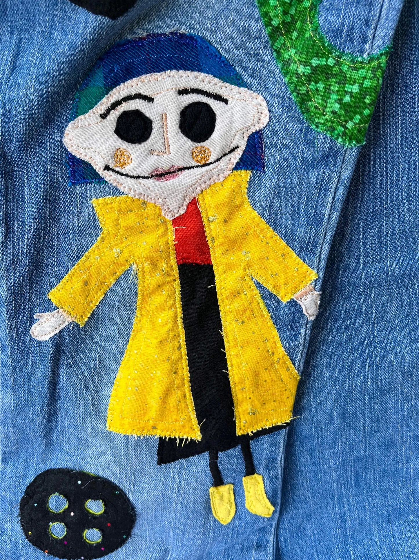 CORALINE PATCHWORK JEANS